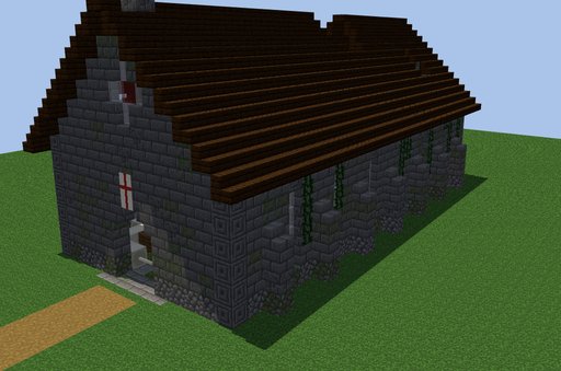 A ruined church
